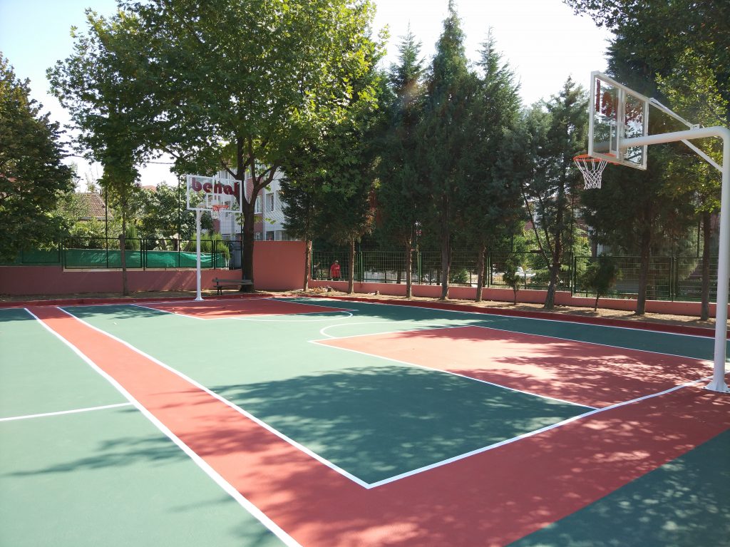Akrilik zemin çok amaçlı saha